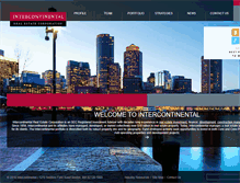 Tablet Screenshot of intercontinental.net