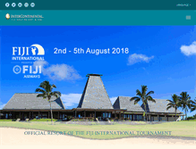 Tablet Screenshot of fiji.intercontinental.com